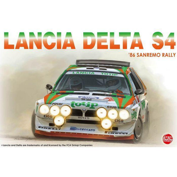NU-24005 NuNu 1/24 Lancia Delta S4 Toptip Rally Sanremo 1986