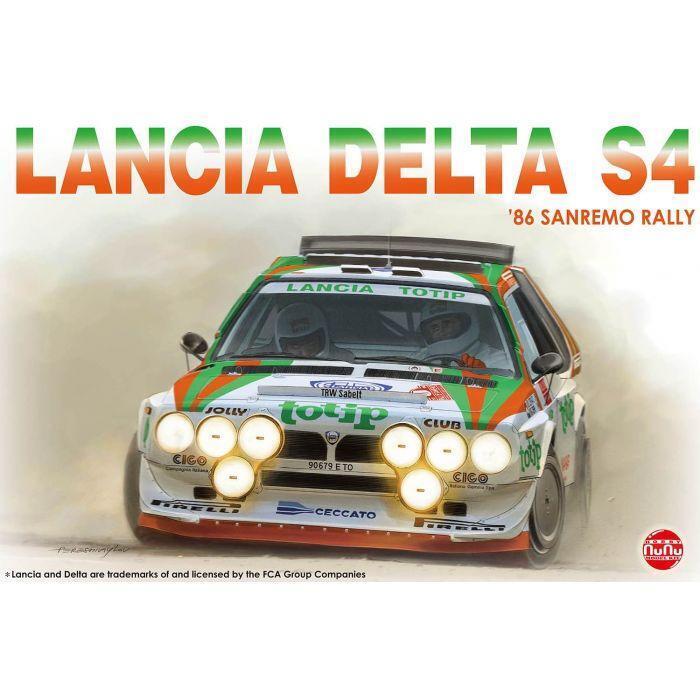 NU-24005 NuNu 1/24 Lancia Delta S4 Toptip Rally Sanremo 1986
