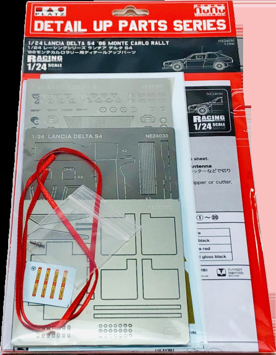 NU-E24030 NuNu Grade Up 1/24 Delta S4 Martini Montecarlo rally 1986 [E24030] NuNu