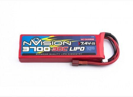 NVO1806 7.4v 3700mah SC 30c Lipo Battery Nvision
