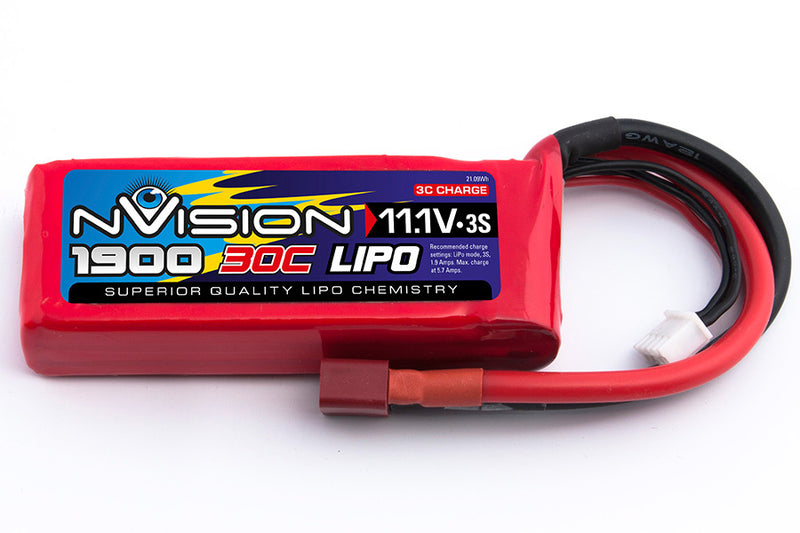 NVO1809 nVision LiPo 3s 11.1V 1900 30C