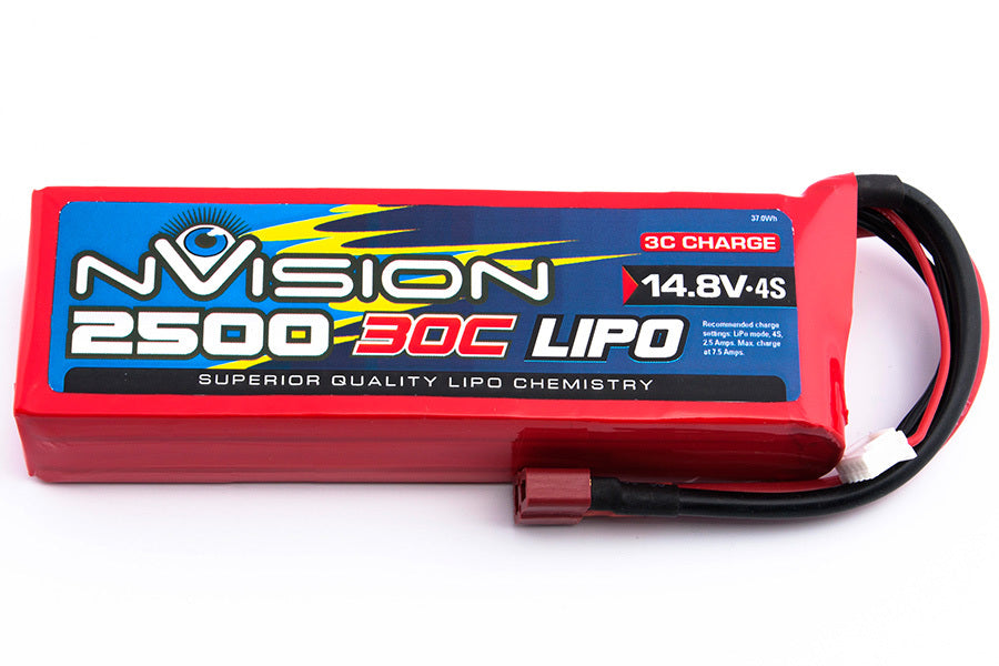 NVO1814 nVision LiPo 4s 14.8V 2500 30C Nvision