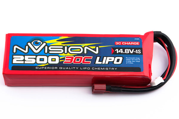 NVO1814 nVision LiPo 4s 14.8V 2500 30C