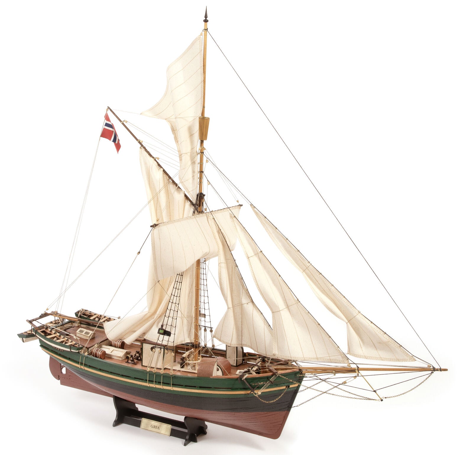 OcCre 1/45 Gjoa Wooden Model Ship Kit