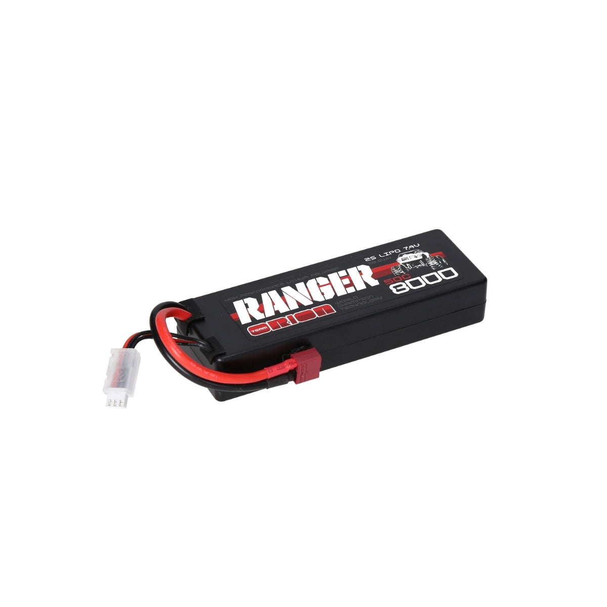 ORI14331 2S 50C Ranger LiPo Battery (7.4V/8000mAh) T-Plug Team Orion