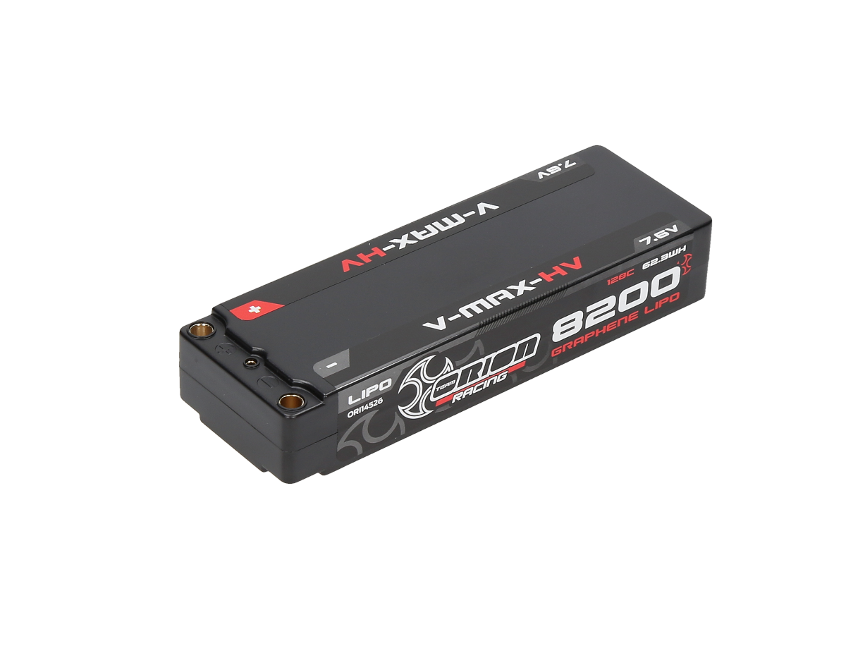 ORI14526 Team Orion Racing V-Max-HV Graphene Tech 8200 7.6V 2S 128C Team Orion