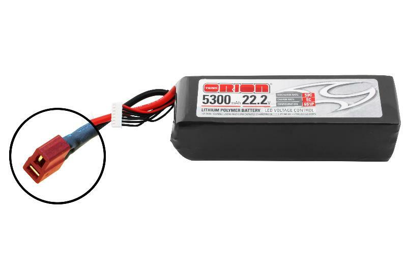 ORI60205 Team Orion LiPo 5300 6S 22.2V 50C Deans Team Orion