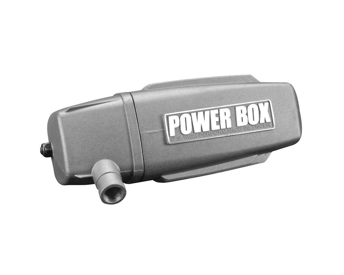 OSM29122500 OS Engines Muffler Power Box, 120AX Os Engines
