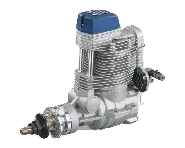 OSM35430 OS Engines FSA155P Alpha Series Pumped Four Stroke Aircraft Engine, 1.55 Size with F6020 Silencer Os Engines