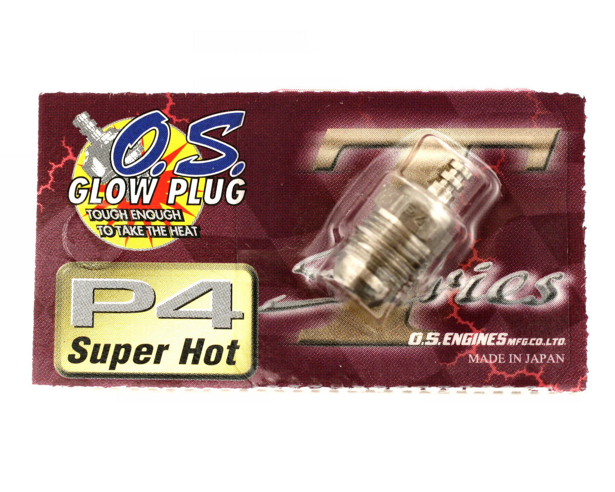 OSM71641400 OS Engines P4 Turbo Glow Plug, Super Hot Off-Road, Drake Os Engines