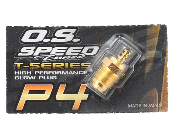 OSM71642730 OS Engines Speed P4 Gold Glow Plug, Super Hot, Drake