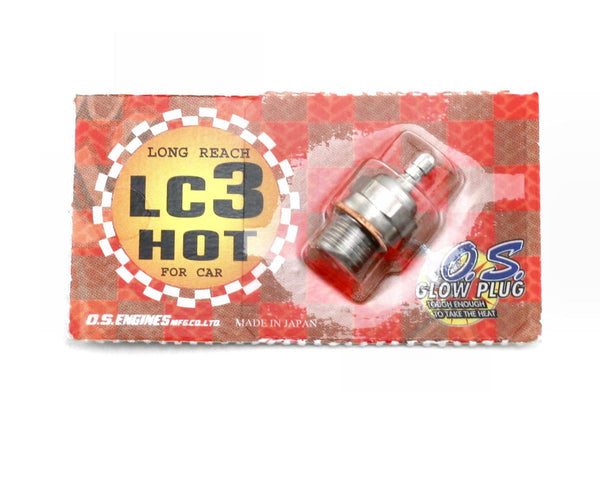 OSM71653000 OS Engines Glow Plug LC3 (Long Reach) Hot