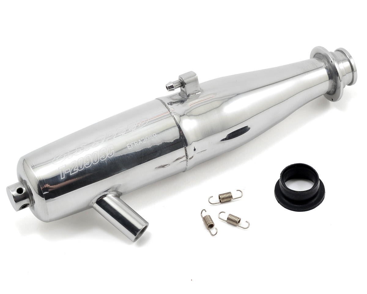 OSM72106190 OS Engines T-2090SC Tune Pipe, Tessmann XZB No Header Os Engines