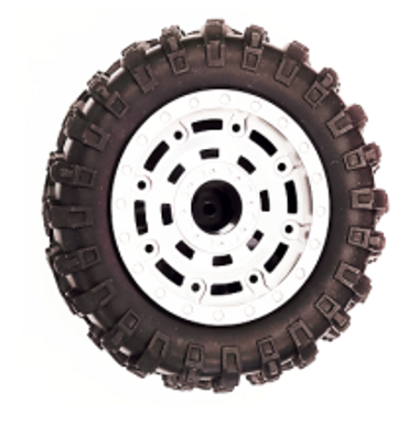 P12-003 Rubber Tires (sold in pairs) UDI