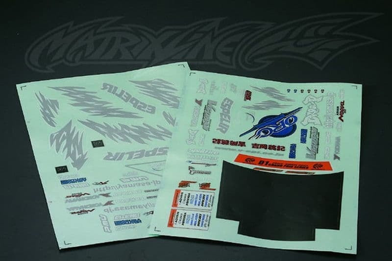 PC201202B TOYOTA  ESPELIR AE86 TRUENO DECAL SHEET MATRIXLINE