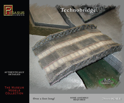 Pegasus 28mm Technobridge Plastic Model Kit [4921]