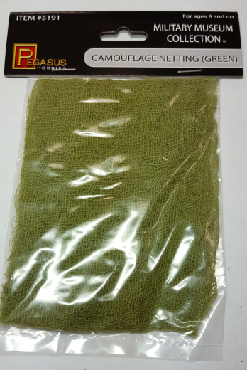 Pegasus 28mm Green Camo Netting  [5191] PEG-5191