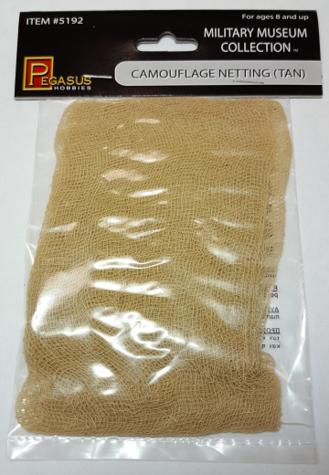 Pegasus 28mm Tan Camo Netting  [5192]