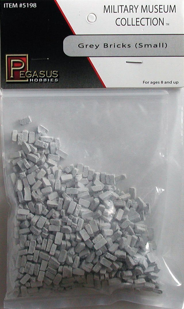 Pegasus 28mm Small Grey Bricks  [5198]