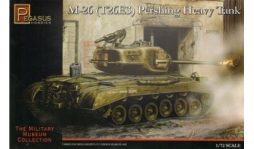 Pegasus 1/72 M-26 (T-26E3) Pershing Heavy Tank PEG-7505
