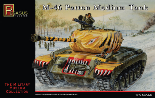 Pegasus 1/72 M-46 Patton Medium Tank