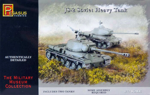 Pegasus JS-2 Soviet Heavy Tanks (2 per pack)