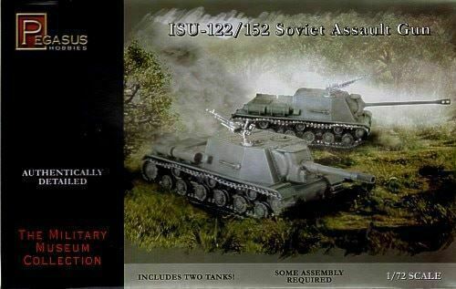 Pegasus ISU-122/152 Soviet Assault Guns (2 per pack)