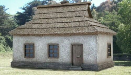 Pegasus 1/72 Ukrainian Style House - Pre-painted cold cast (1 per pack)