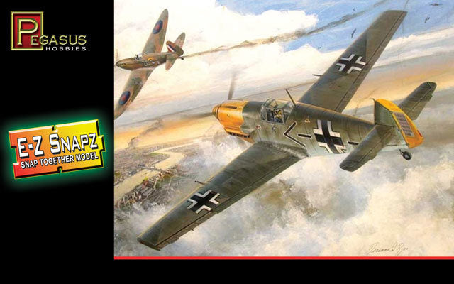 Pegasus 1/48 Messerschmitt Bf-109E4 Plastic Model Kit [8412] PEG-8412
