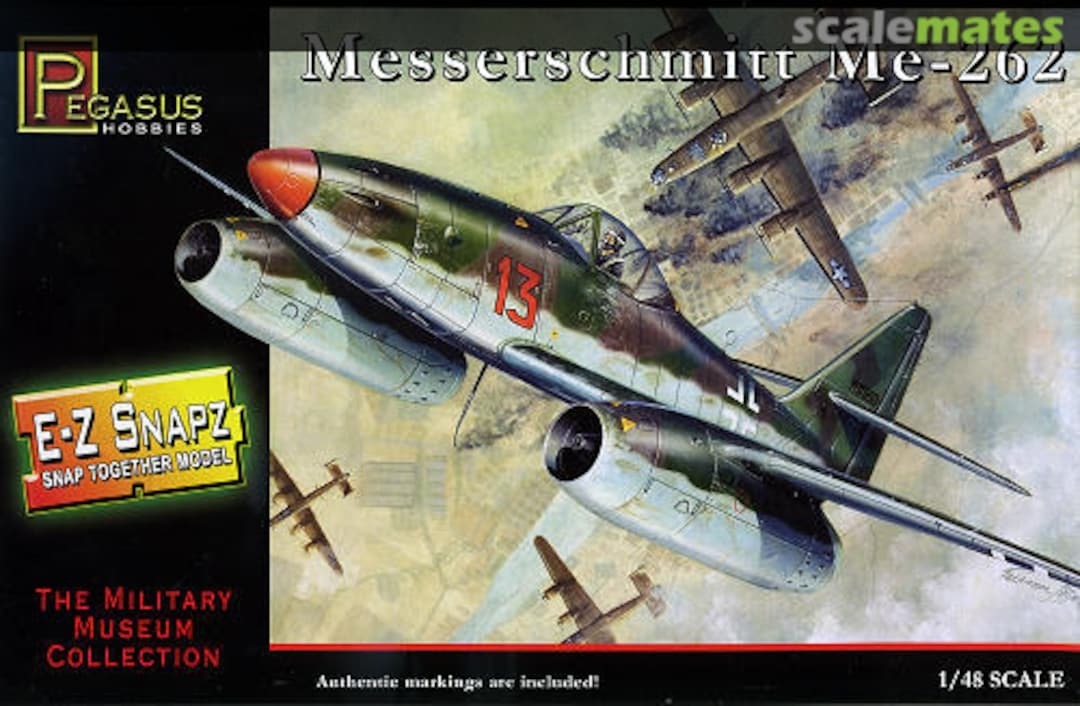 Pegasus 1/48 Messerschmitt Me-262n Plastic Model Kit [8415]