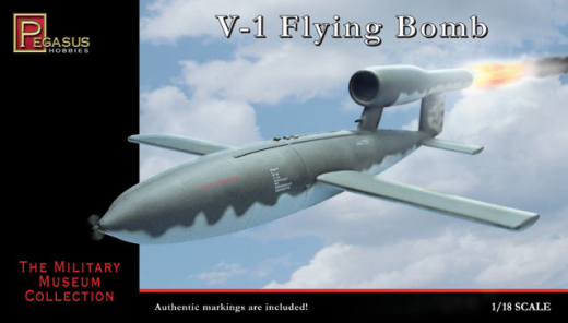 Pegasus 1/18 German V-1 Flying Bomb Plastic Model Kit [8803] PEG-8803