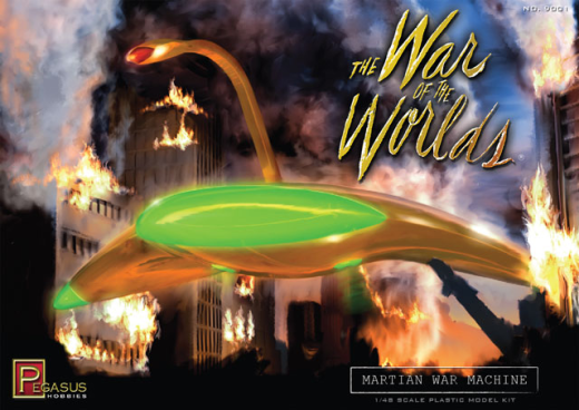 Pegasus 1/48 War of the Worlds: Martian War Machine Plastic Model Kit [9001] PEG-9001