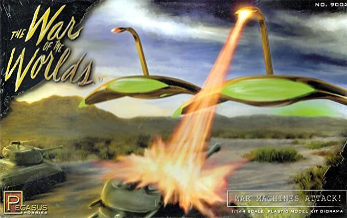 Pegasus 1/144 War of the Worlds: War Machines Attack Plastic Model Kit [9002] PEG-9002