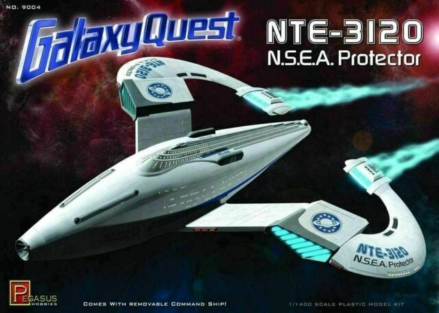 Pegasus 1/1400 Galaxy Quest N.S.E.A Protector Plastic Model Kit [9004] PEG-9004