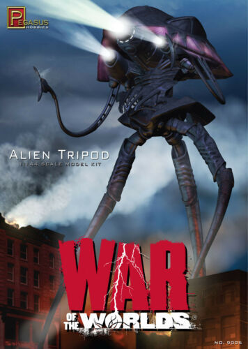 Pegasus 1/144 War of the Worlds: Alien Tripod Plastic Model Kit [9005] PEG-9005