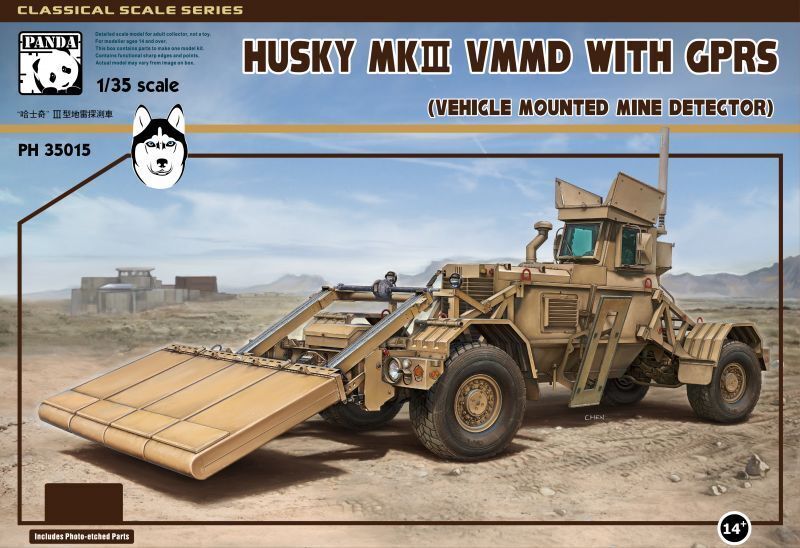 Panda Hobby 1/35 Husky VMMD WITH GPR Plastic Model Kit PH35015