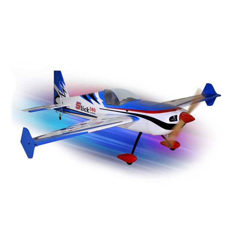 PHN-PH209 Phoenix Model Slick 580 30-40cc Carbon ARF, Blue Phoenix
