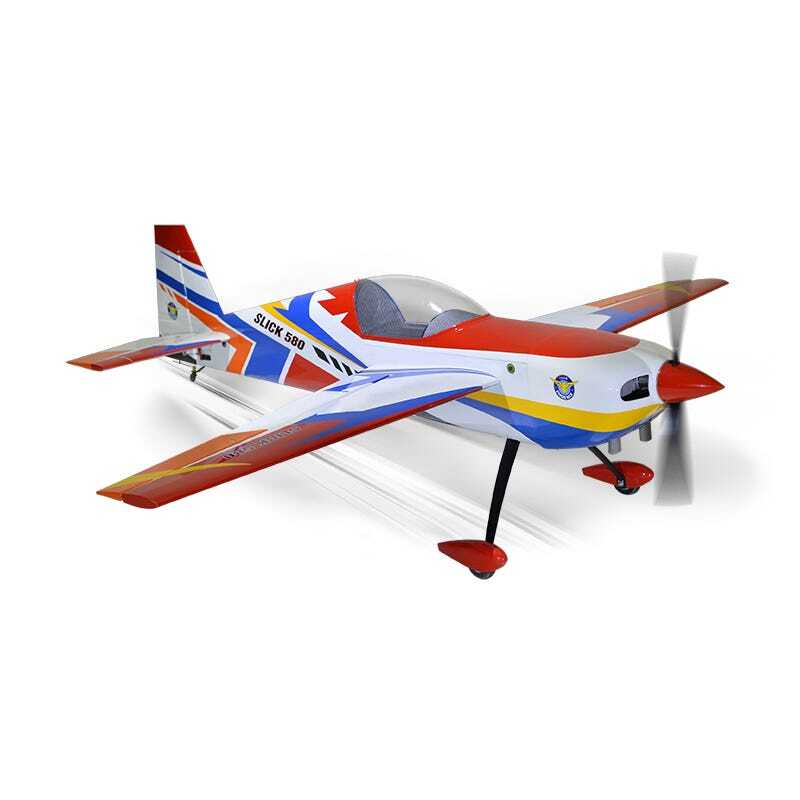 PHN-PH212 Phoenix Model Slick 580 120cc Carbon ARF, Red Phoenix