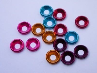 PL1516 5mm Aluminium Washer Blue (10) Prolux