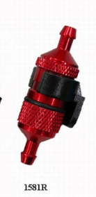 PL1581 PROLUX 1581 ANODISED RED FUEL FILTERS Prolux