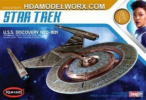 POL961M Polar Lights 1/2500 Star Trek U.S.S. Discovery 2T Plastic Model Kit Polar Lights
