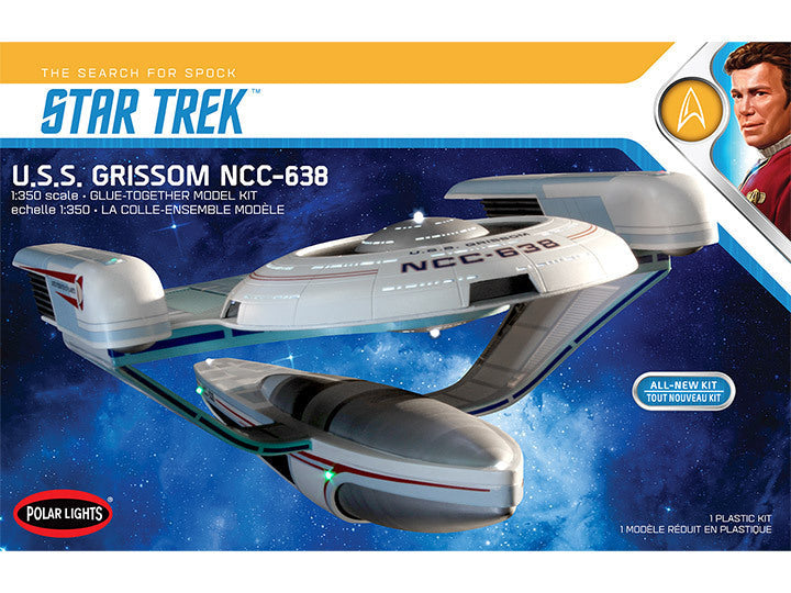 POL991M Polar Lights 1/350 Star Trek U.S.S. Grissom NCC-638 Plastic Model Kit Polar Lights