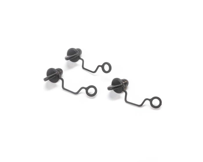 PRB-1281 Pro Boat Large Tethered Drain Plug, 3pcs ProBoat
