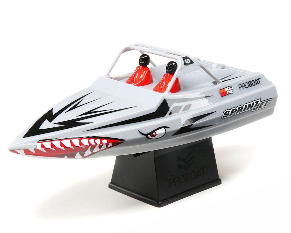 PRB08045T1 Pro Boat Sprintjet Jet Boat, RTR, Silver, PRB08045T1 ProBoat