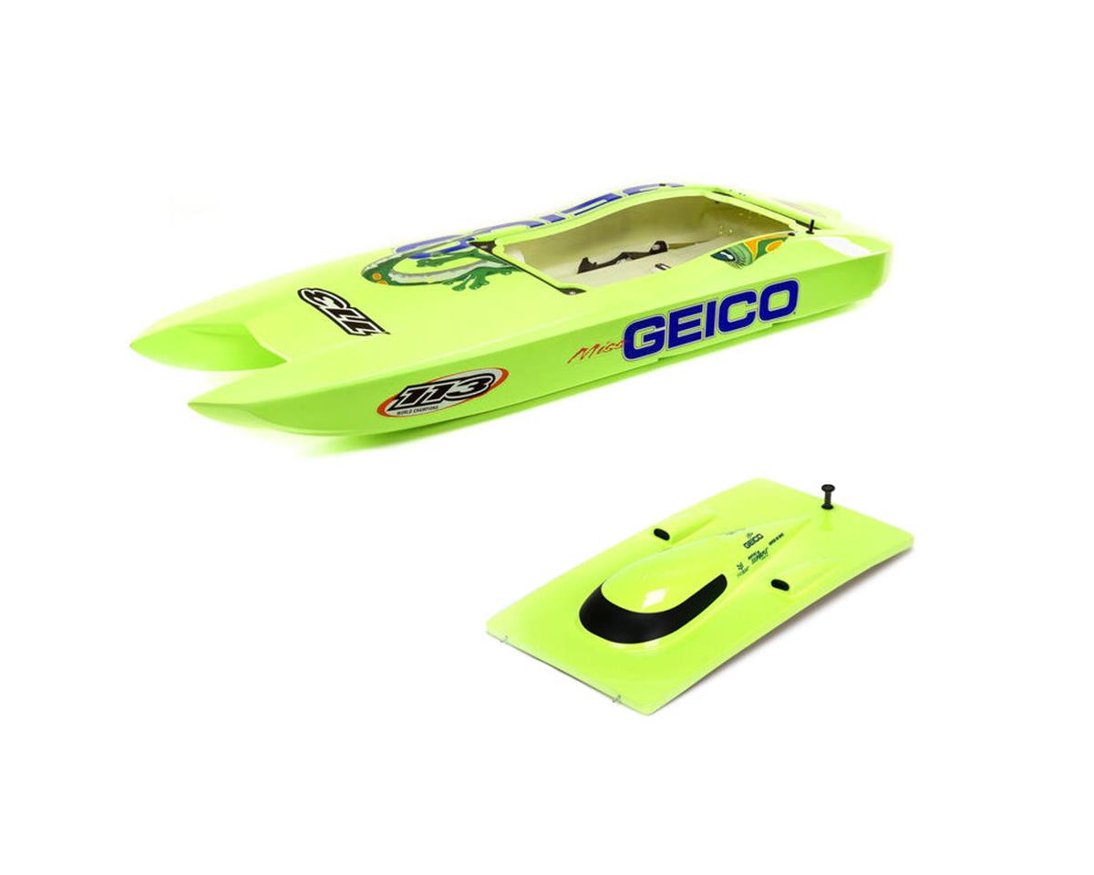 PRB281120 Pro Boat Hull and Canopy Set, Geico 36 ProBoat