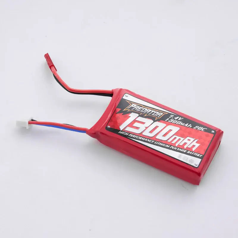7.4V 1300mAh 20C JST Plug FMS