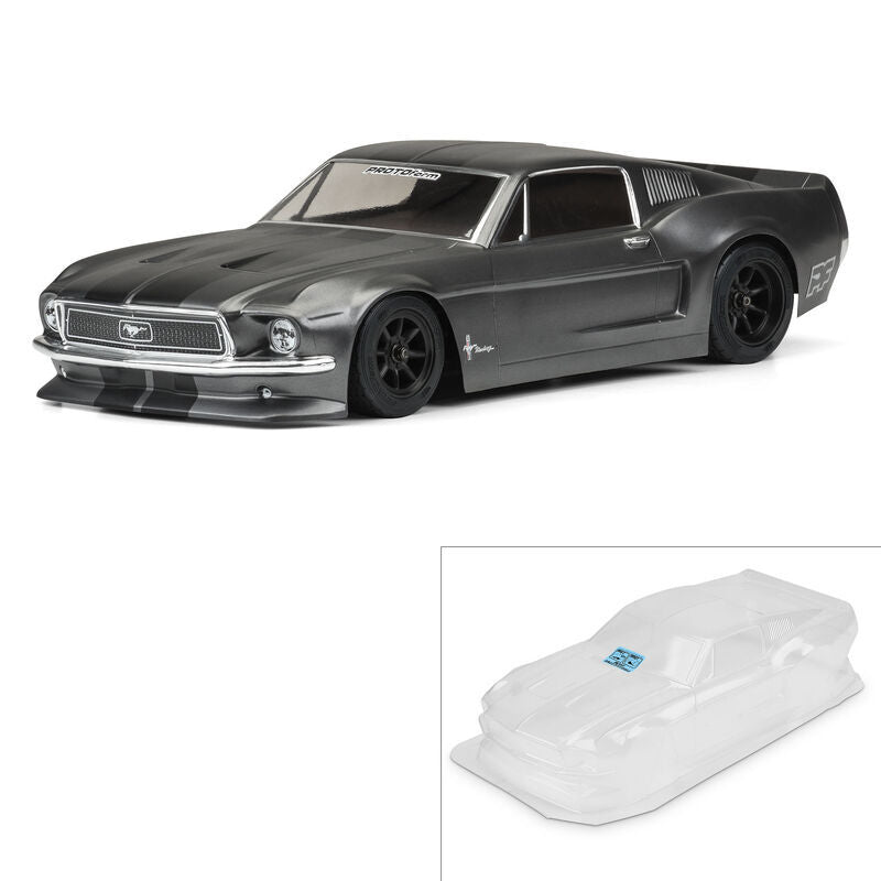 PRM155840 Proline 1/10 1968 Ford Mustang Clear Body, VTA Class Proline
