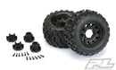 PRO1012510 Proline Badlands MX28 2.8in Tyres Mounted on Raid Black 6x30 Wheels, F/R, PR10125-10 Proline