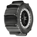 PRO1014613 Proline Fr/R Sling Shot 4.3, X-Maxx Tyres Mounted on Impulse Black / Grey Wheels, PR10146-13 Proline