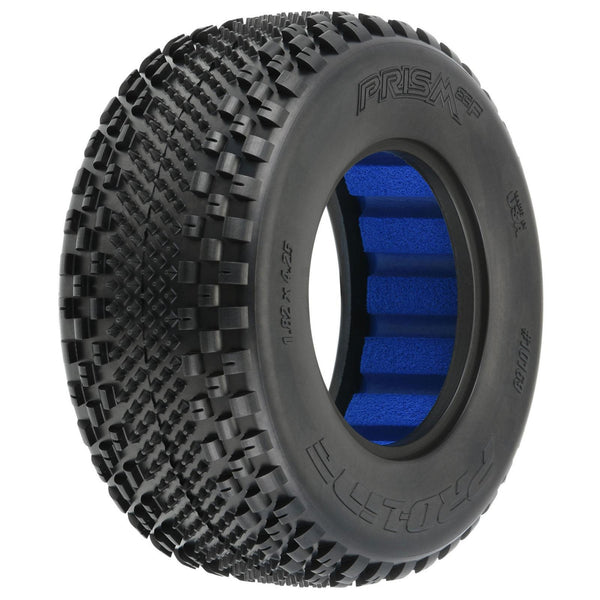 PRO10169303 Proline 1/10 Prism CR3 2.2in/3.0in Carpet Front SCT Tyres, 2pcs
